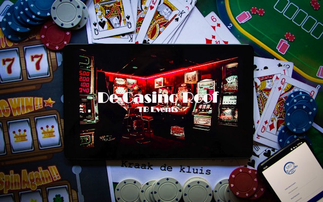 Speel de spannende 'Casinoroof' vanuit huis met vrienden of familie!
